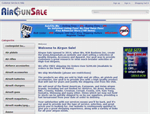 Tablet Screenshot of airgunsale.us